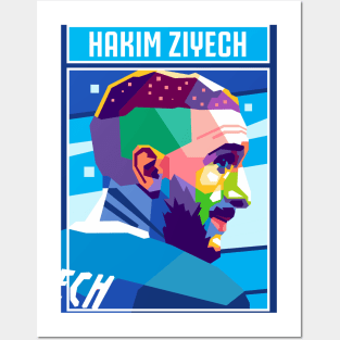 HAKIM ZIYECH Posters and Art